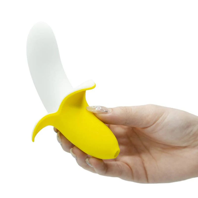 Banana Bliss Mini Silicone Vibrator – Cute, Quiet & Seriously Good
