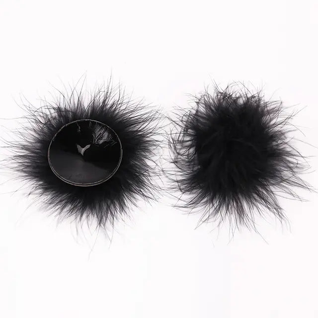 FlirtFeather Erotic Feather Nipple Patches