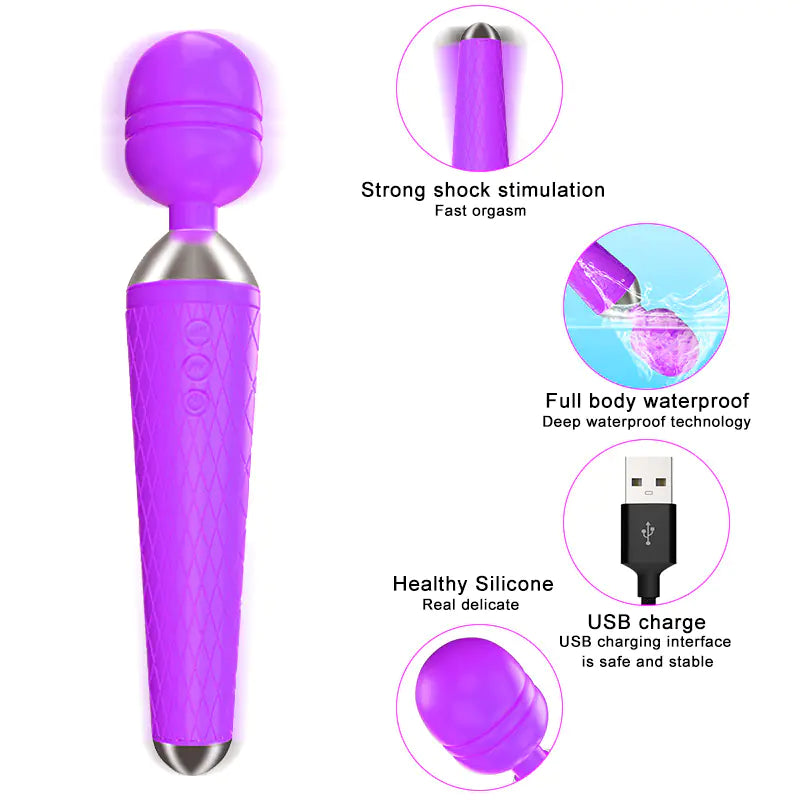 PowerWand Rechargeable Wand Massager