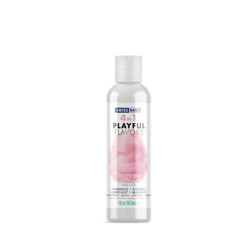 Swiss Navy 4-in-1 Playful Flavors Lubricant – Cotton Candy (29.5ml)