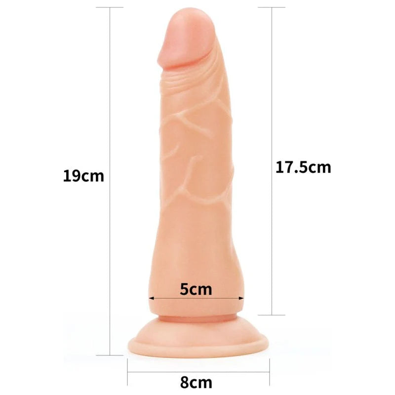 Lovetoy INGEN Easy Strap-On Set – 7.5" Harness & Dildo Kit