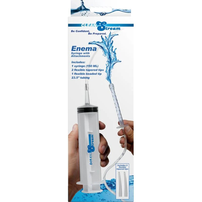 CleanStream Enema Syringe Kit – Be Confident. Be Prepared.