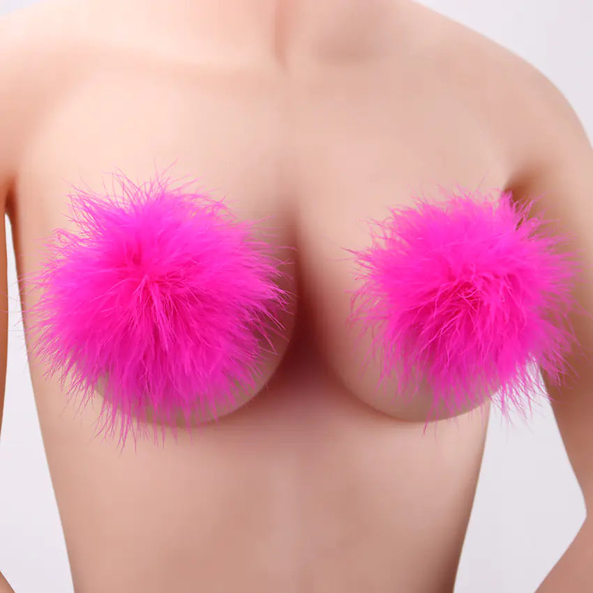 FlirtFeather Erotic Feather Nipple Patches