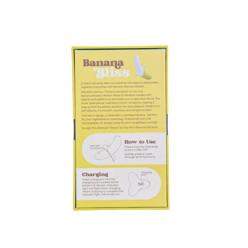 Banana Bliss Mini Silicone Vibrator – Cute, Quiet & Seriously Good