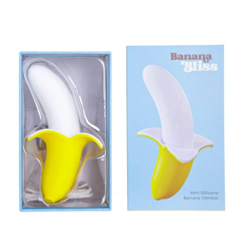 Banana Bliss Mini Silicone Vibrator – Cute, Quiet & Seriously Good