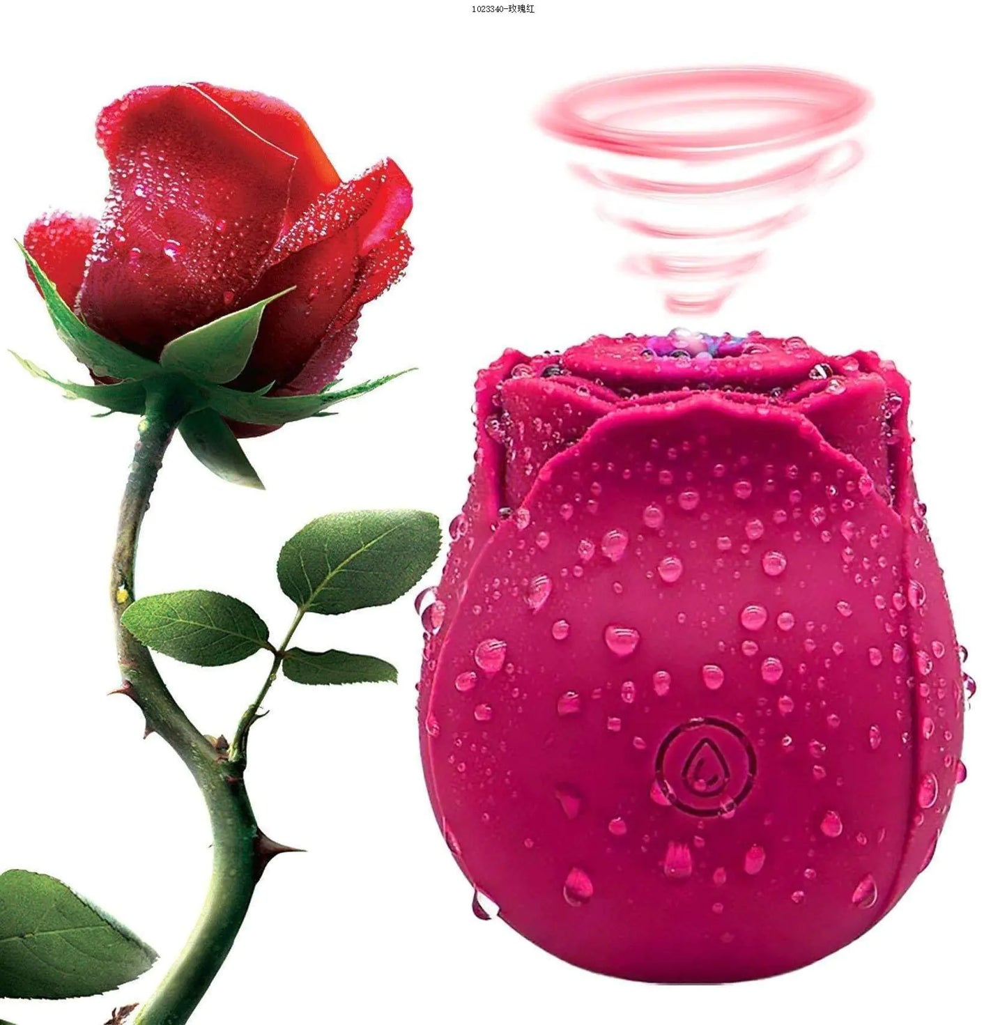 BlossomTouch Rose Suction Egg Vibrator
