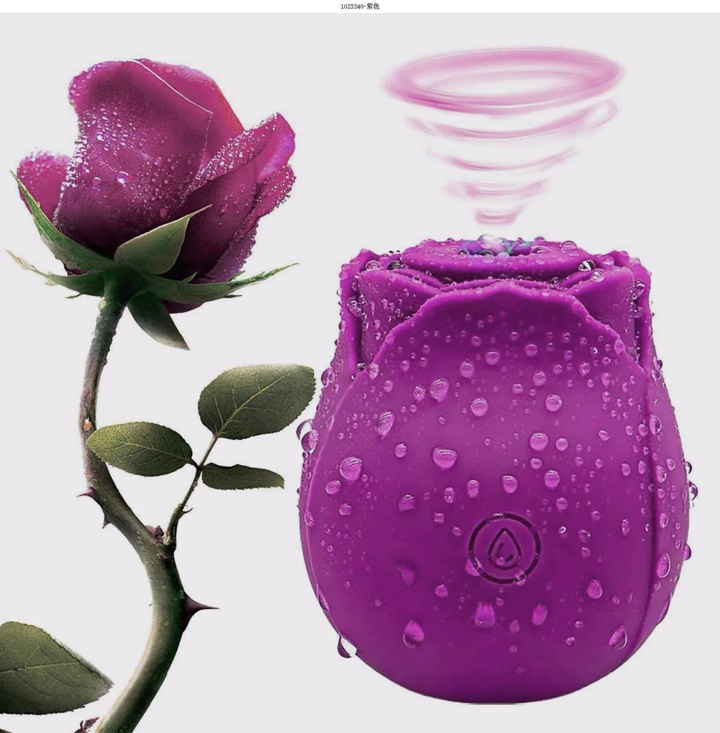 BlossomTouch Rose Suction Egg Vibrator