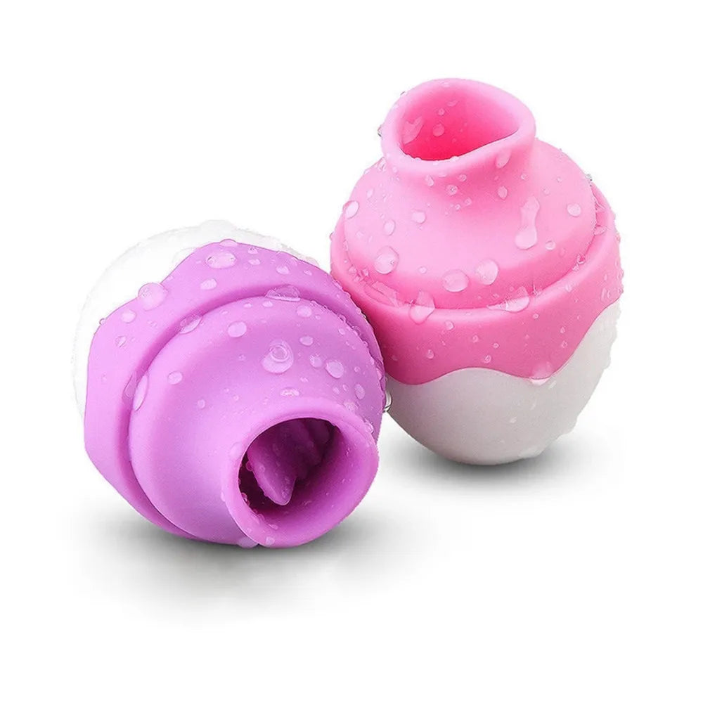 SELLING FAST 🔥 Vibrating Tongue Massager (Egg-Shaped Suction & Vibe Toy)
