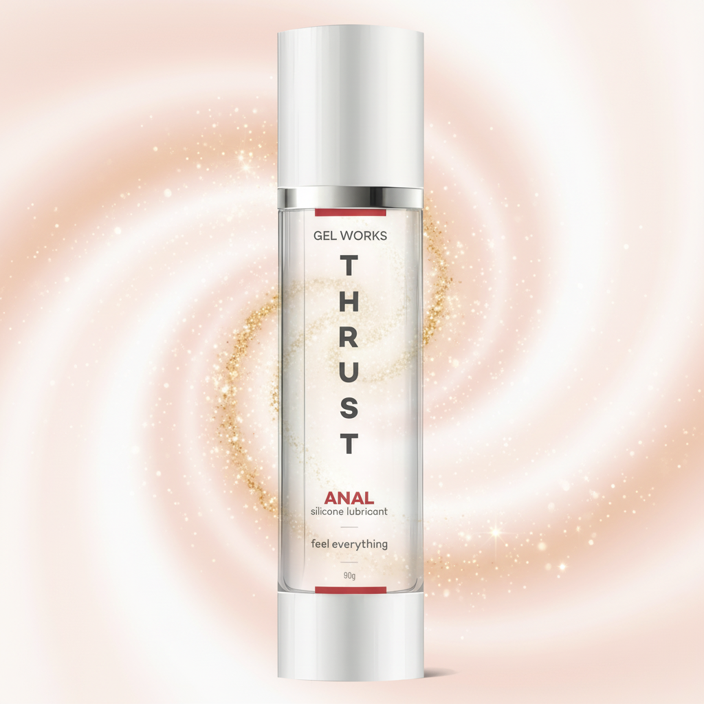 Gel Works Thrust Silicone Anal Lubricant – 90g Pump Tube