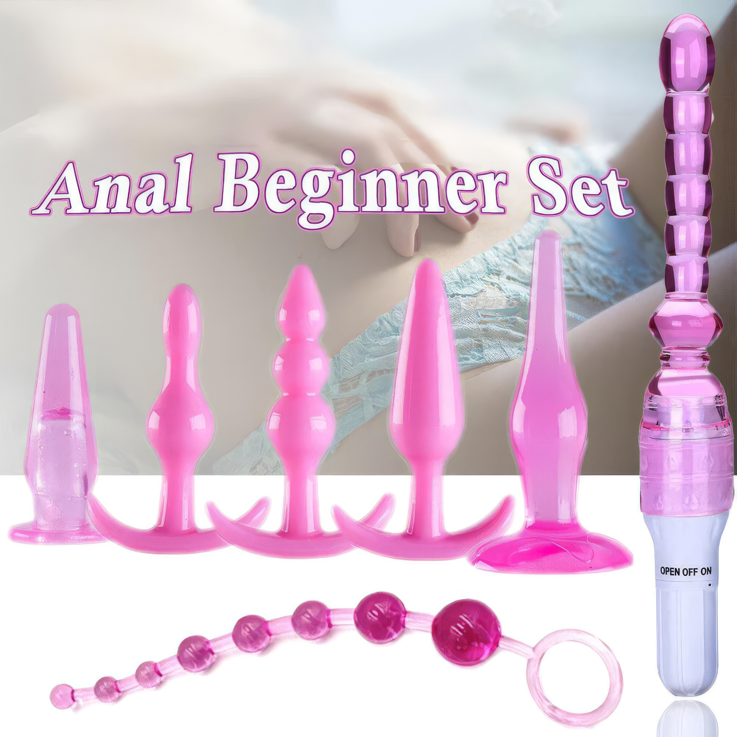 Purple Pleasure Explorer Kit – 7 Piece Anal Play Set