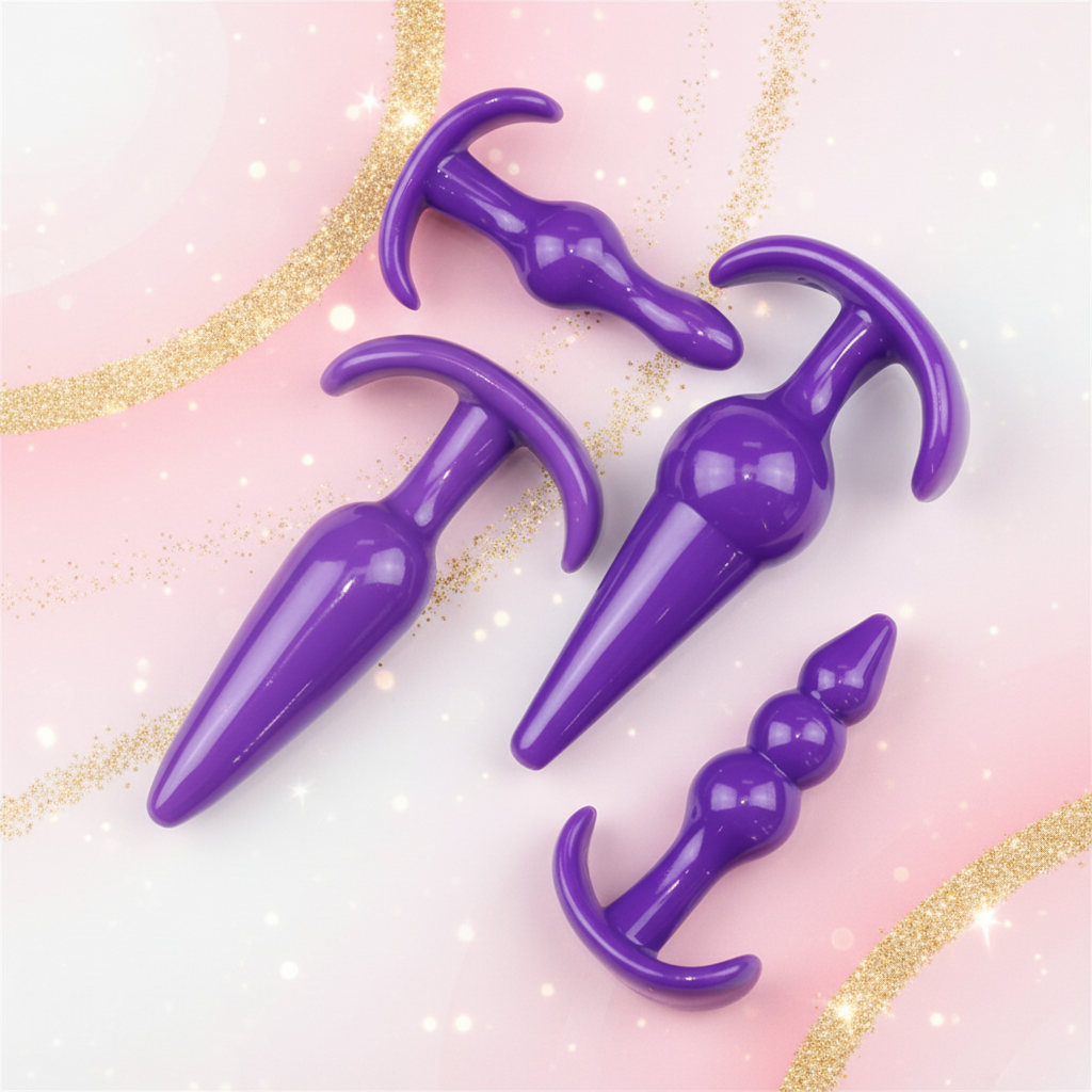 Purple Pleasure Explorer Kit – 7 Piece Anal Play Set