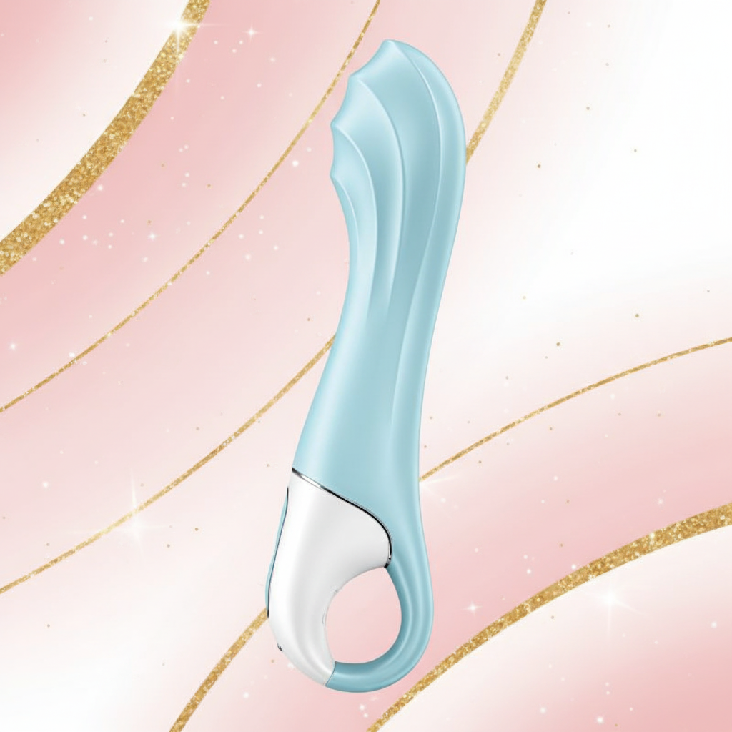 Satisfyer Air Pump Vibrator 5+ Blue