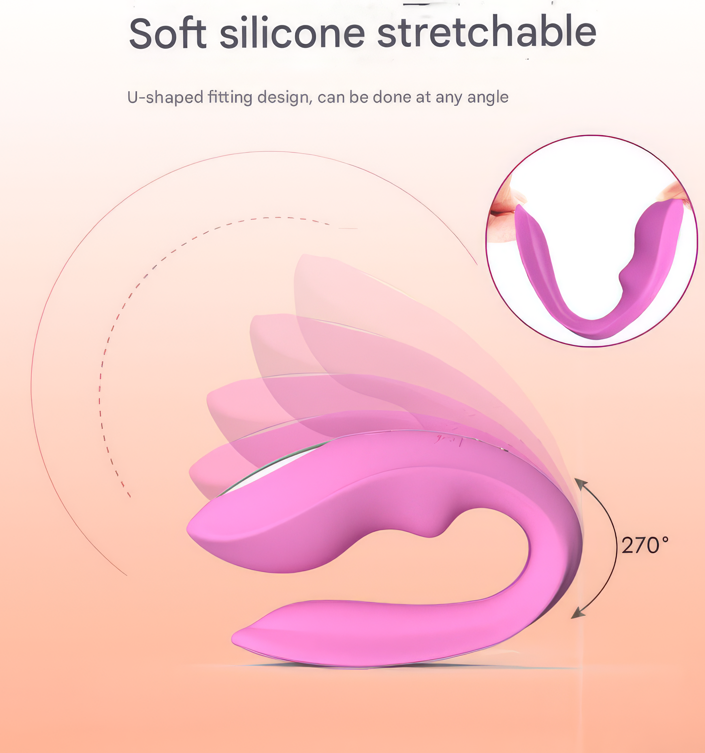 Double the Fun: U-Shaped Wearable Vibrator