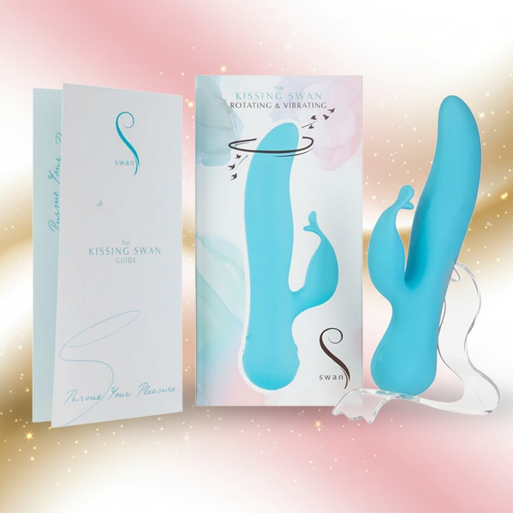 Swan Kissing Rabbit Vibrator