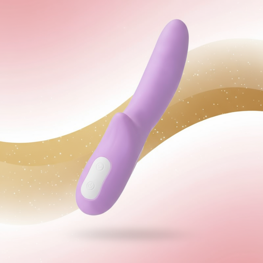Jos Merry Gor Rotating Shaft Vibrator Violet