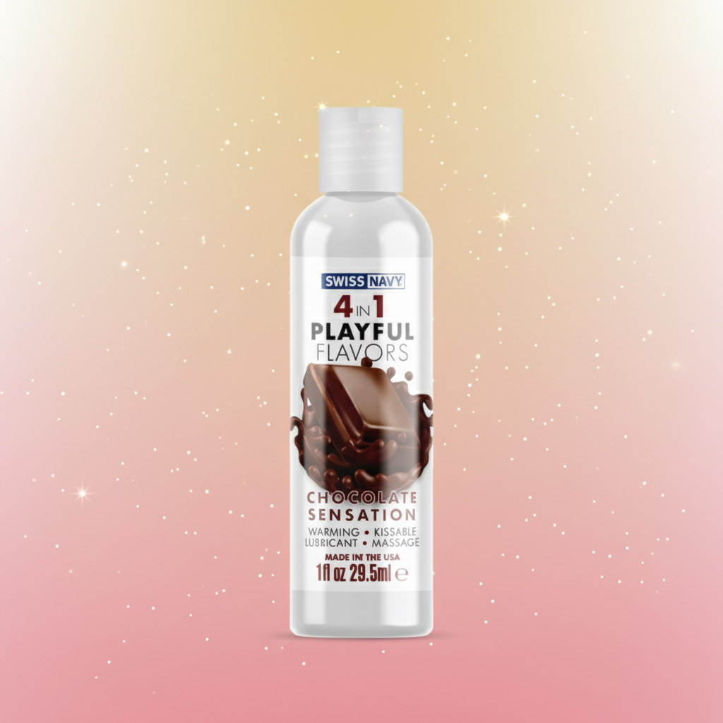 Four-in-One Playful Flavours – Chocolate (Lubricant, 4-in-1)