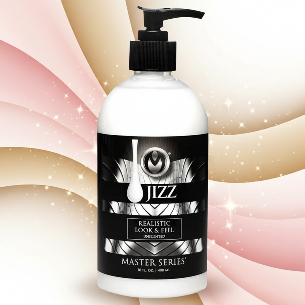 Master Series Jizz Unscented Water Based Lube 16Oz