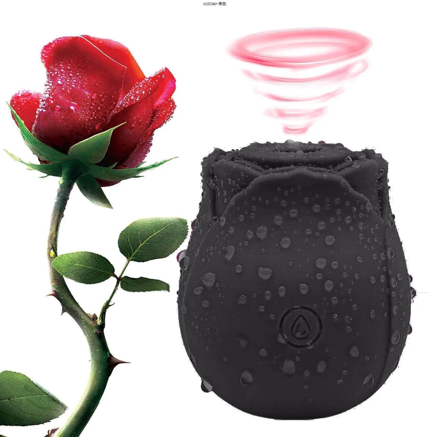 BlossomTouch Rose Suction Egg Vibrator