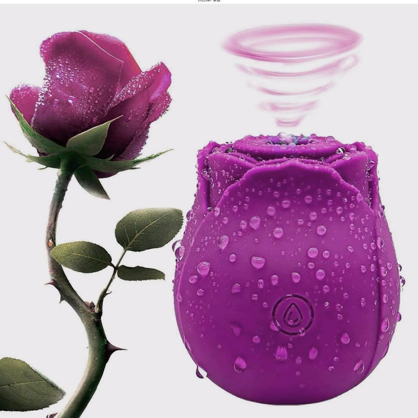 BlossomTouch Rose Suction Egg Vibrator