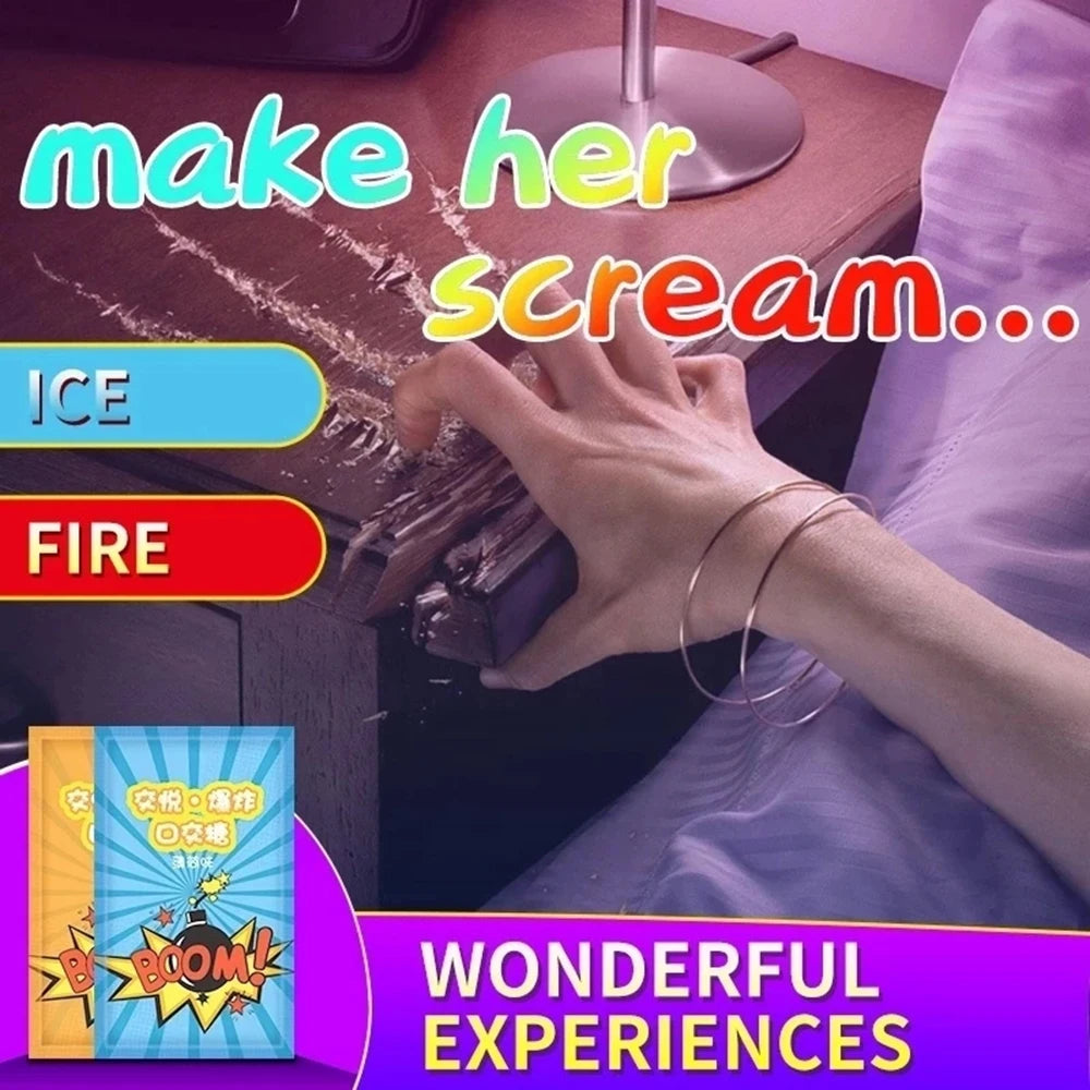 DKSHETOY Fire & Ice Oral Candy Set