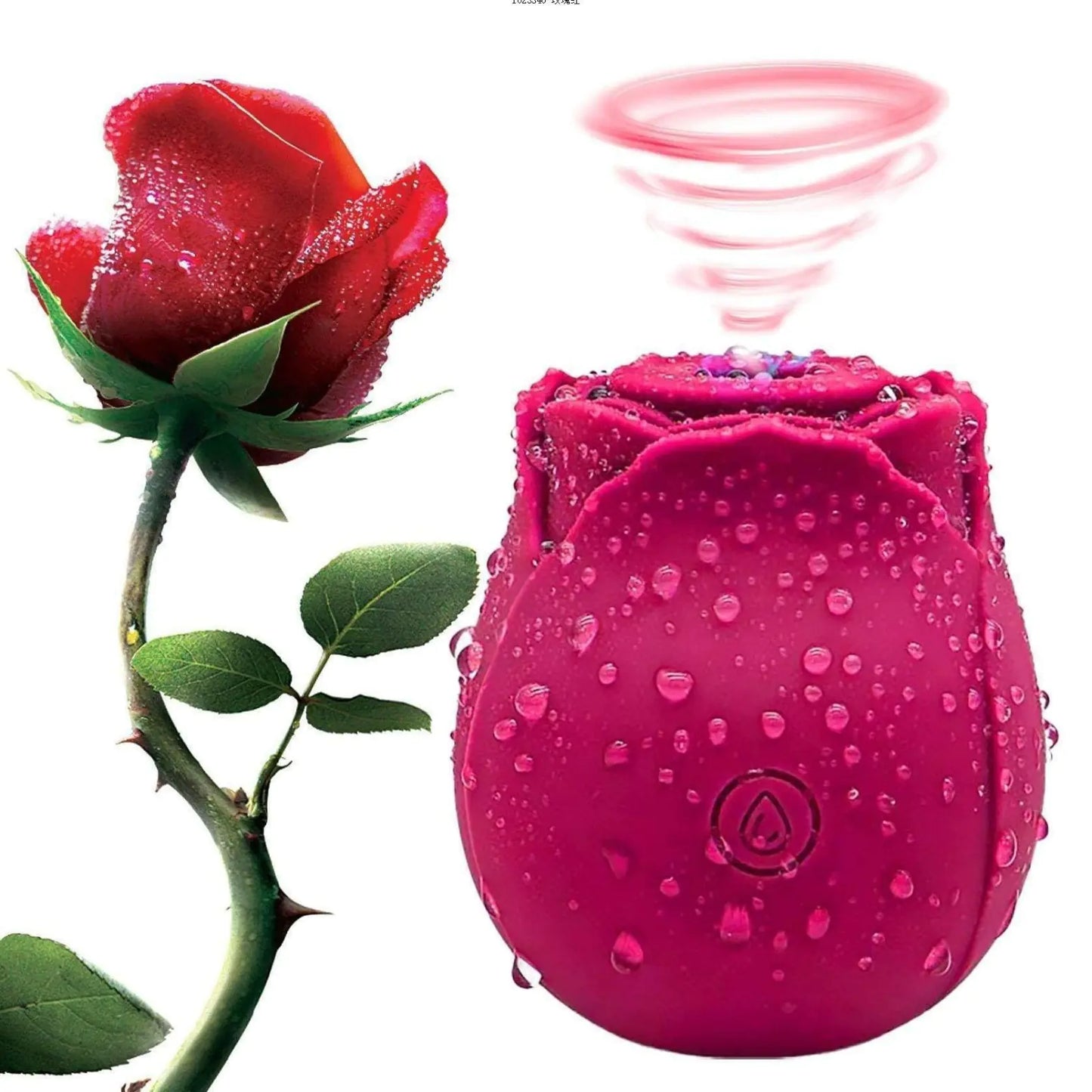 BlossomTouch Rose Suction Egg Vibrator
