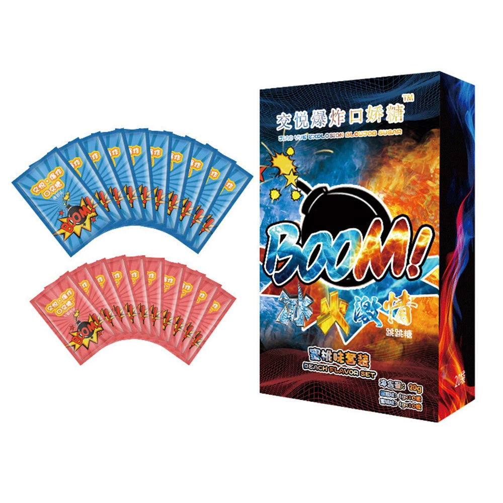 DKSHETOY Fire & Ice Oral Candy Set