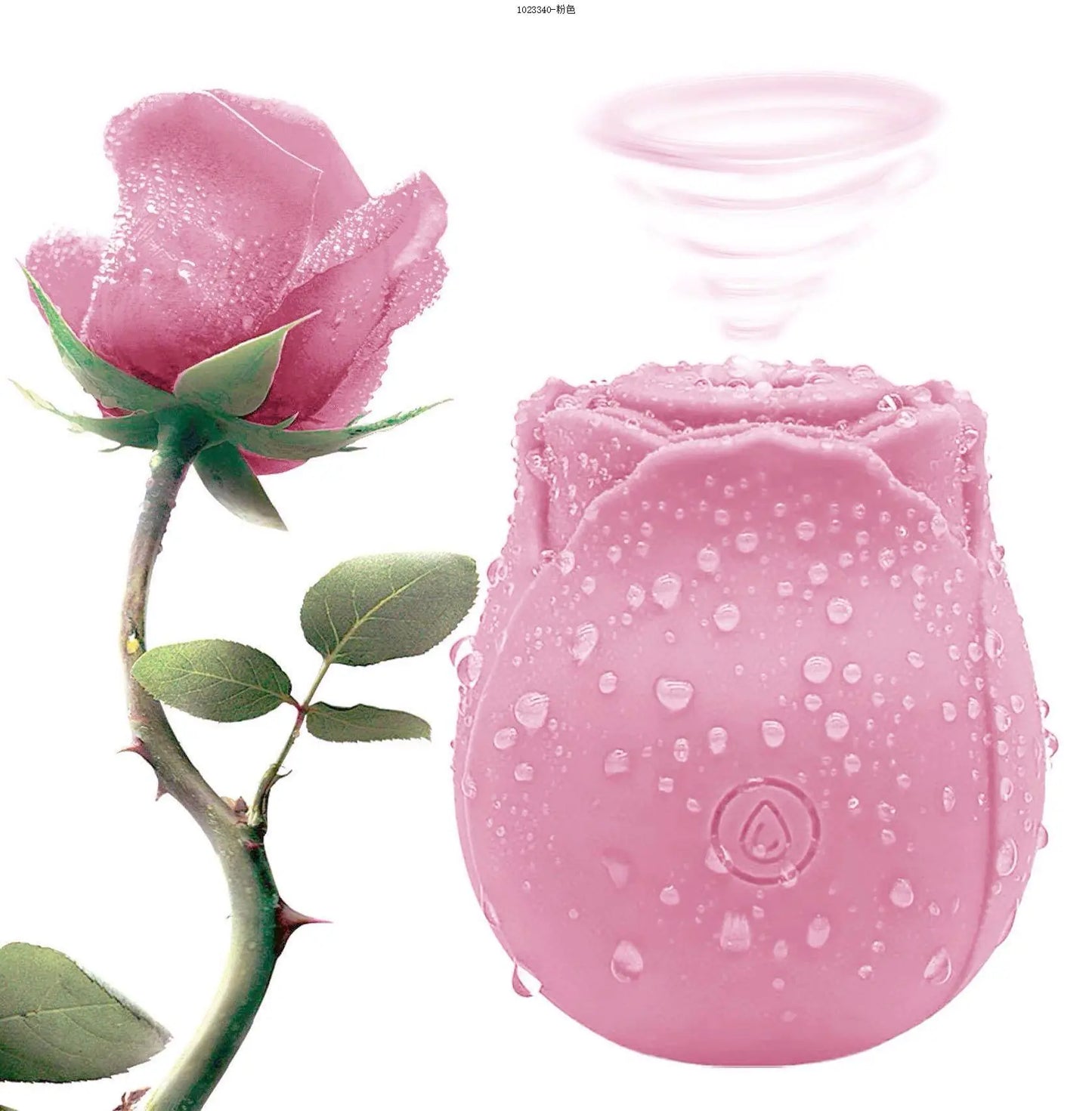 BlossomTouch Rose Suction Egg Vibrator