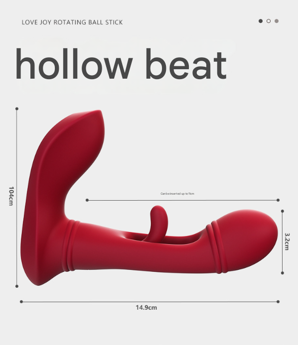 Crimson Pulse P-Spot & Perineum Massager