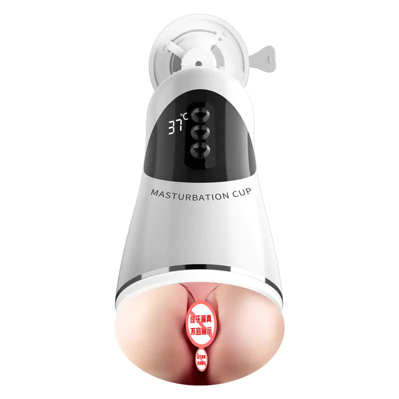Dual-Channel Masturbator Cup